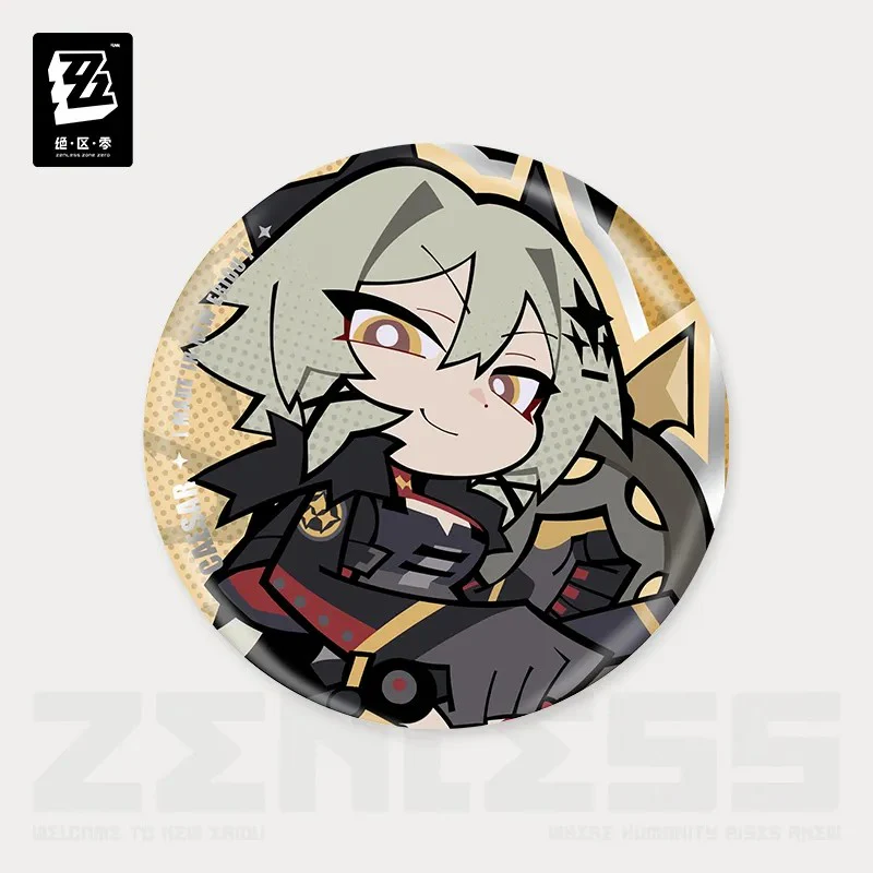 【Pre-Order】Zenless Zone Zero - New Eridu Series Chibi Tinplate Badge: Son of Calydon - Image 16