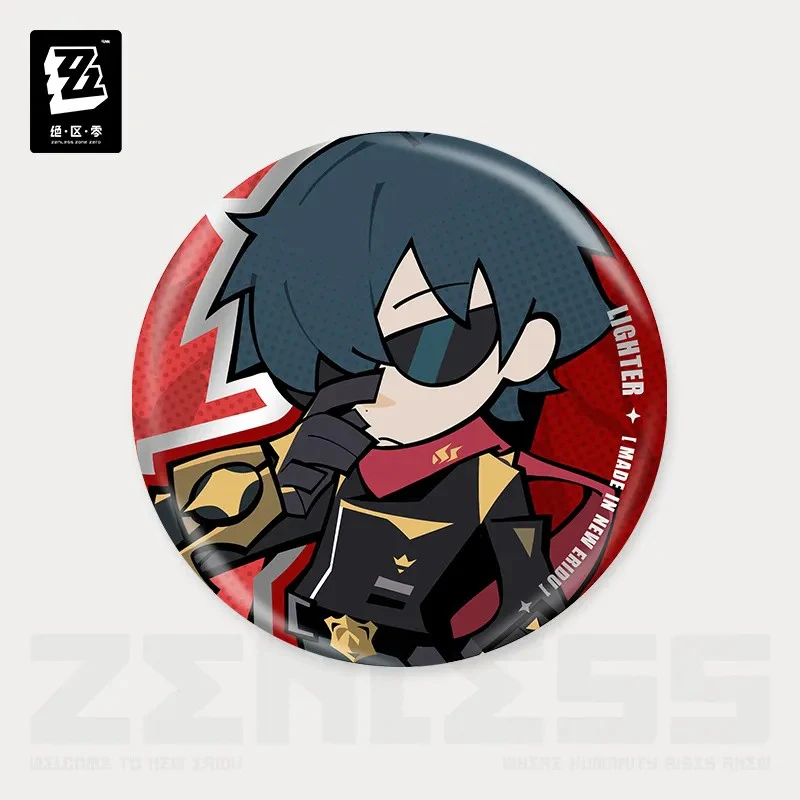 【Pre-Order】Zenless Zone Zero - New Eridu Series Chibi Tinplate Badge: Son of Calydon - Image 4