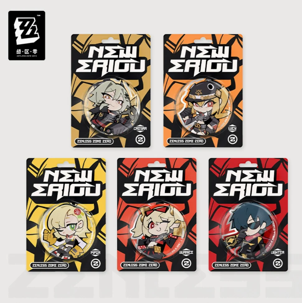 【Pre-Order】Zenless Zone Zero - New Eridu Series Chibi Tinplate Badge: Son of Calydon - Image 7