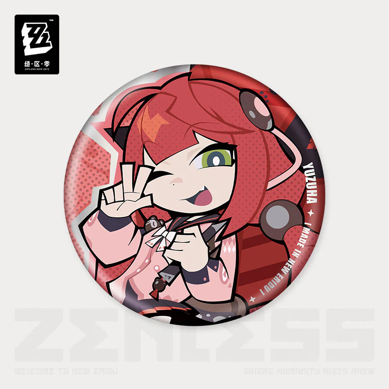 Zenless Zone Zero - New Eridu Series Chibi Tinplate Badge: Spook Shack - Image 5