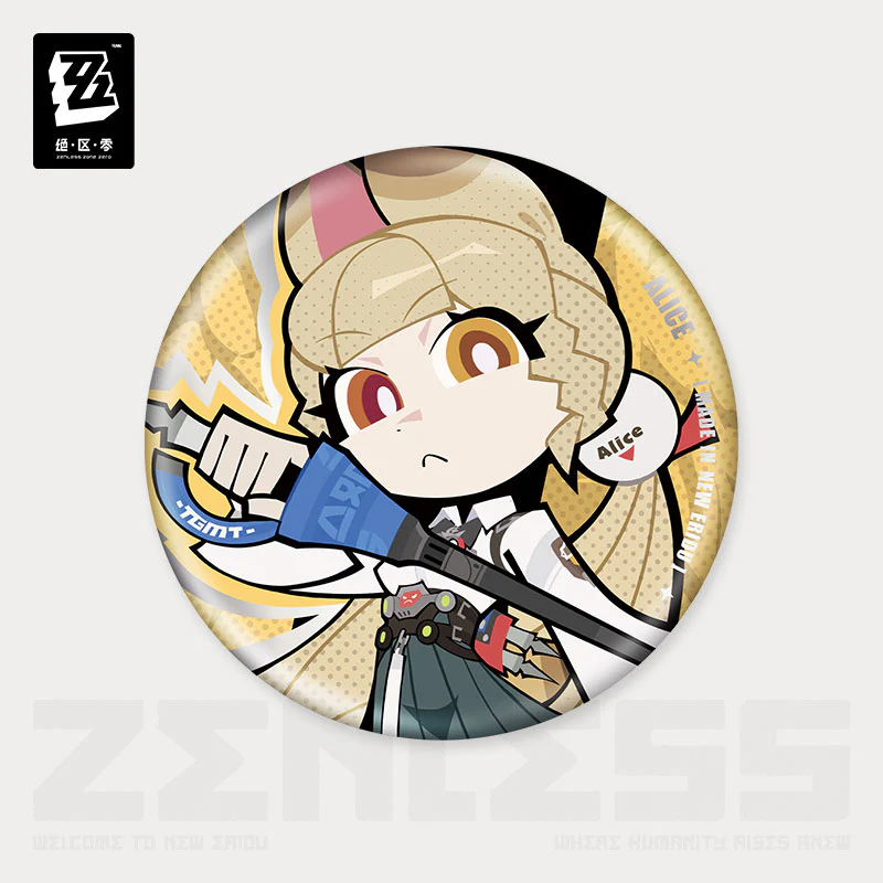 Zenless Zone Zero - New Eridu Series Chibi Tinplate Badge: Spook Shack - Image 6