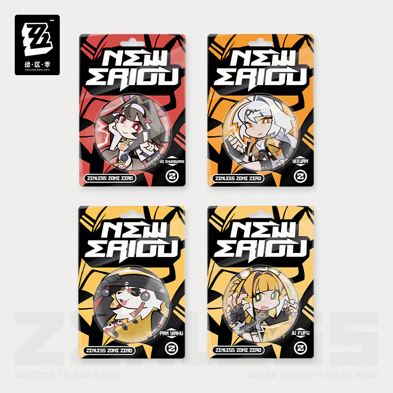 Zenless Zone Zero - New Eridu Series Chibi Tinplate Badge: Yunkui Summit - Image 2