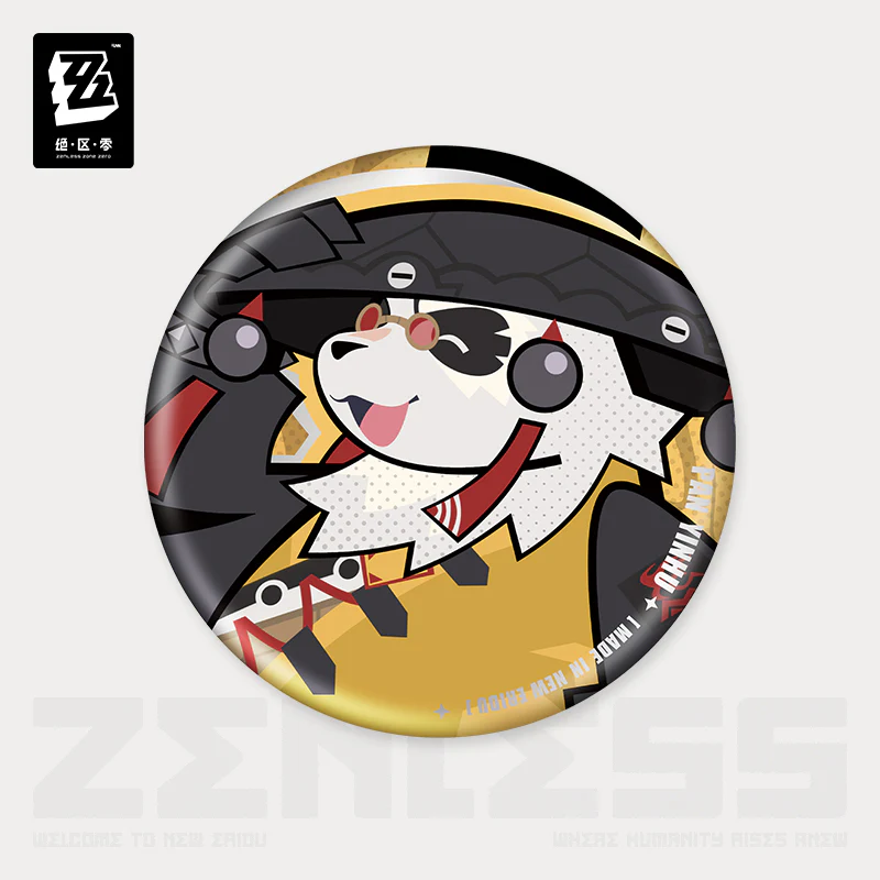 Zenless Zone Zero - New Eridu Series Chibi Tinplate Badge: Yunkui Summit - Image 7