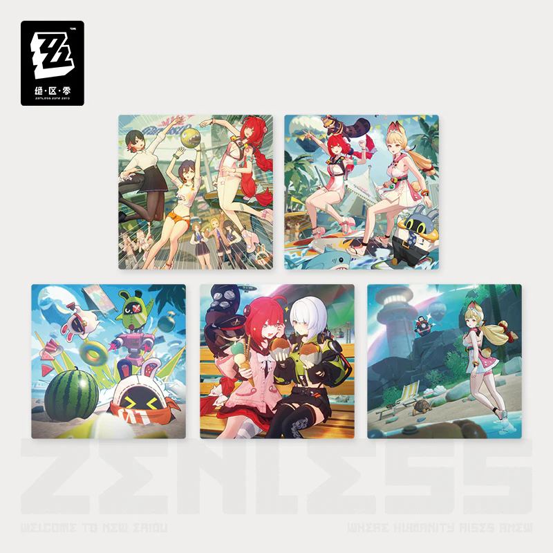 【Pre-Order】Zenless Zone Zero - New Eridu Series Image Collectible Transparent Card Set Vol.3 - Image 2