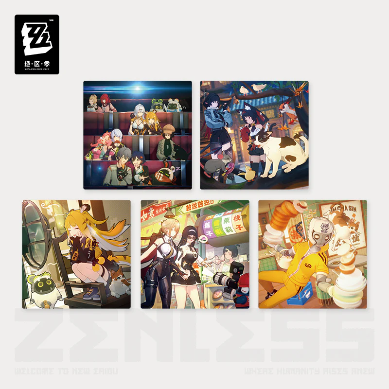 【Pre-Order】Zenless Zone Zero - New Eridu Series Image Collectible Transparent Card Set Vol.3 - Image 3