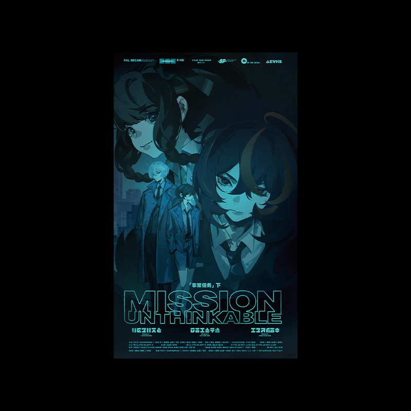 【Pre-order】Zenless Zone Zero - RandomPlay Videotapes Series Poster Vol. 3 - Image 9