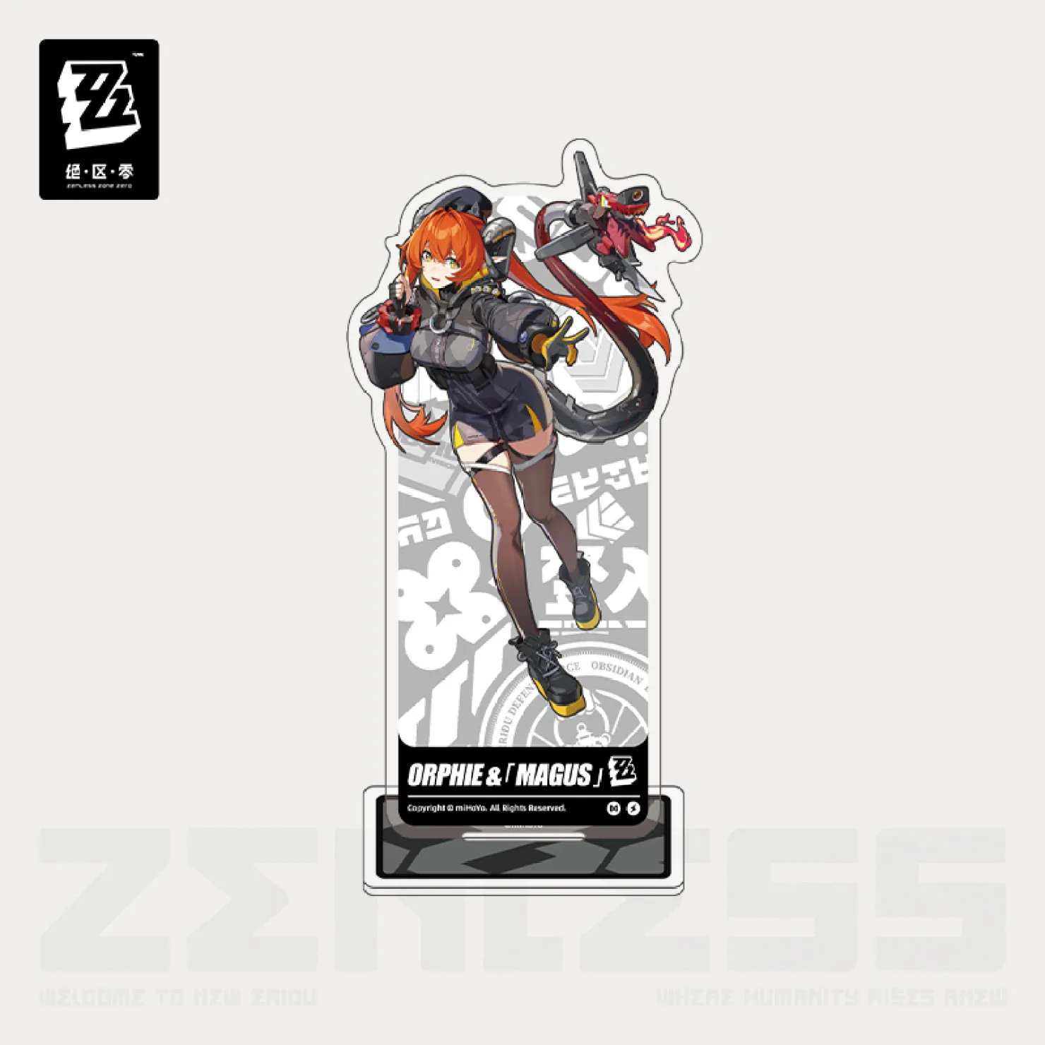 Zenless Zone Zero - Standing Design Series Acrylic Standee: Obol Squad - Image 3