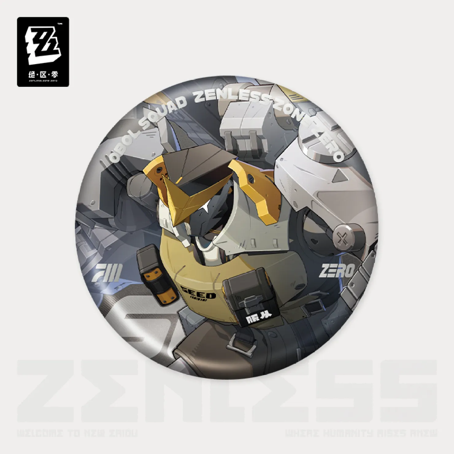 Zenless Zone Zero - Standing Design Series Tinplate Badge: Obol Squad - Image 4