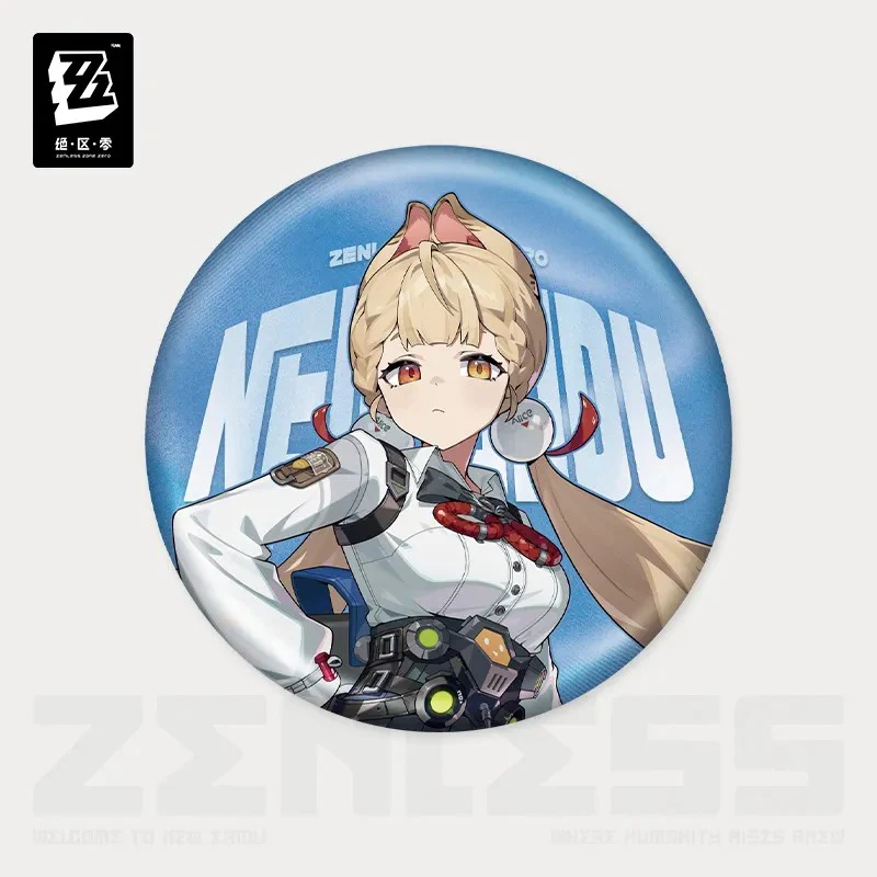 【Pre-Order】Zenless Zone Zero - Standing Design Series Tinplate Badge: Spook Shack - Image 3