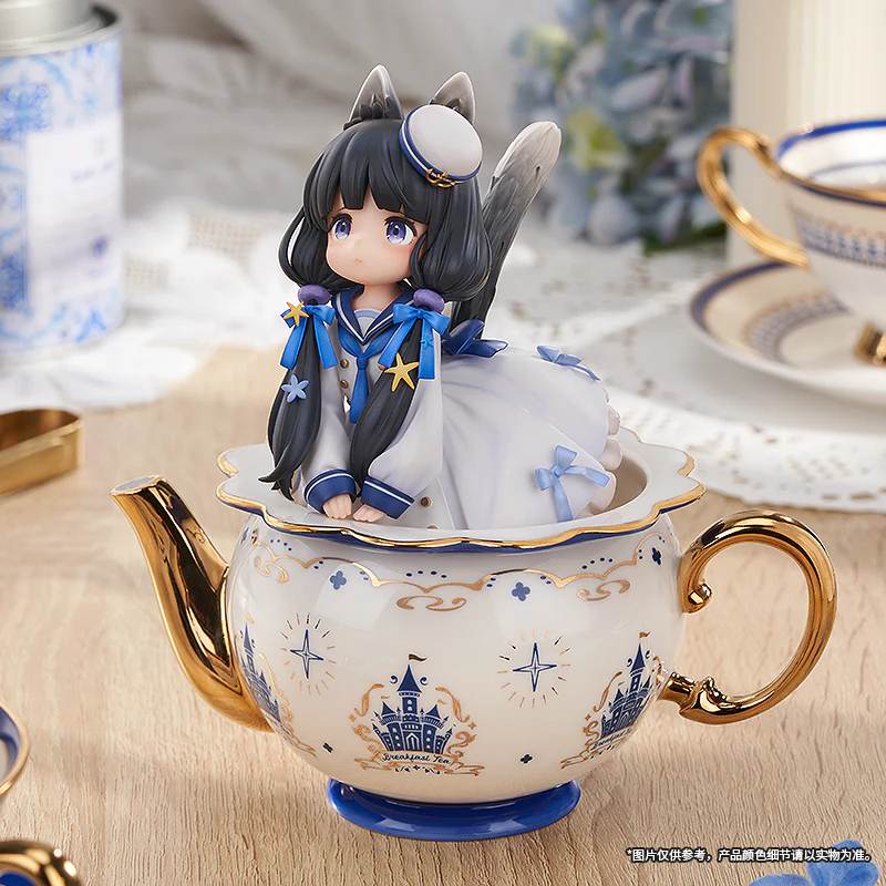 RIBOSE: DLC Series Figure: Tea Time Cat • Tuxedo Cat - Image 2