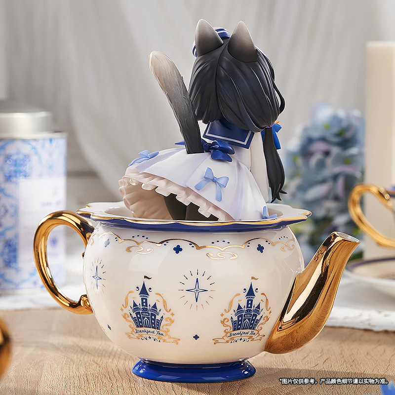 RIBOSE: DLC Series Figure: Tea Time Cat • Tuxedo Cat - Image 4