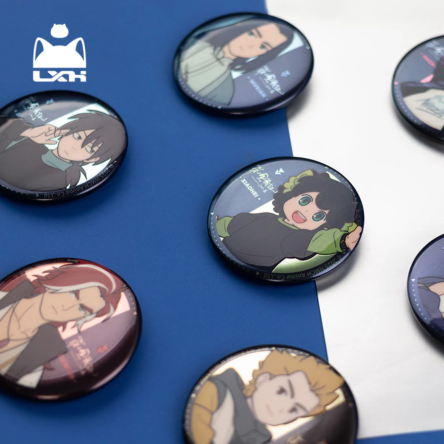 【Pre-Order】The Legend of Hei 2 - Character Badge - Official Merch