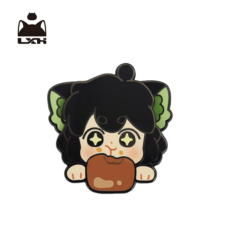 【Pre-Order】The Legend of Hei 2 - Xiaohei Pin Badge - Official Merch - Image 3