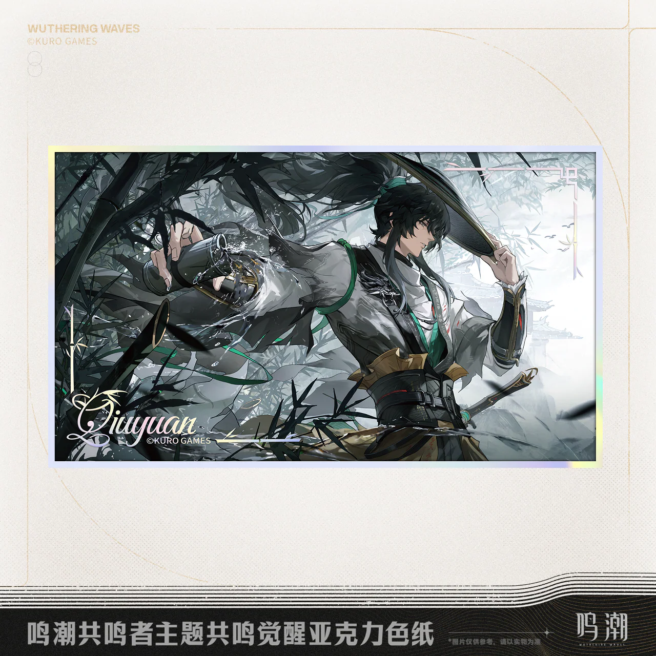 【Pre-Order】Wuthering Waves - Resonator Series Resonance Awakening Acrylic Colored Paper - Image 3