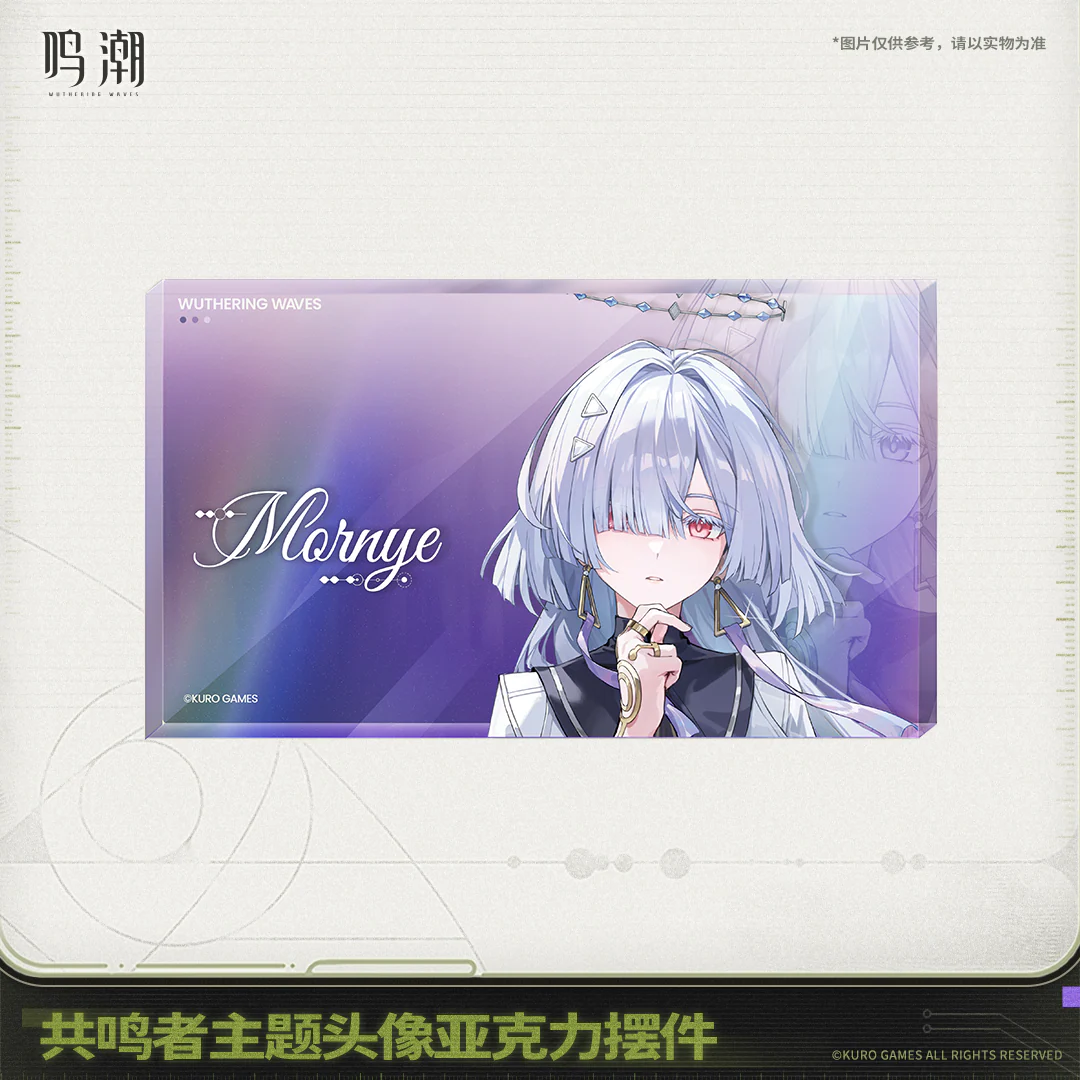 【Pre-Order】Wuthering Waves - Resonator Themed Avatar Acrylic Block Ver.5 - Image 2