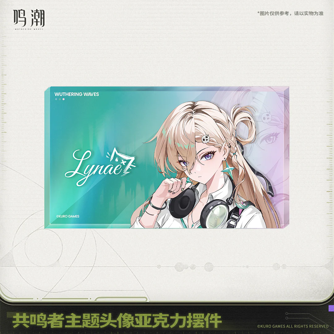 【Pre-Order】Wuthering Waves - Resonator Themed Avatar Acrylic Block Ver.5 - Image 4