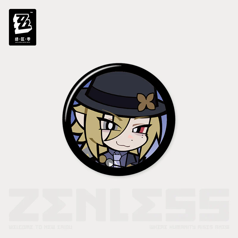 【Pre-Order】Zenless Zone Zero - Affinity Series Agent Avatar Mini Badge Blind Box Vol.5 - Image 6