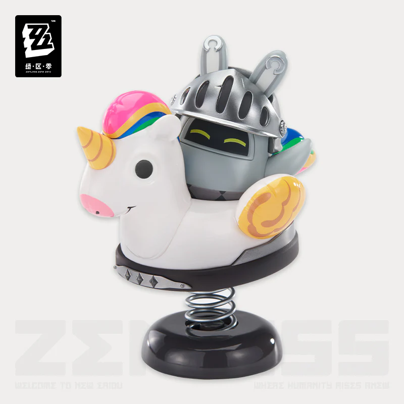 【Pre-Order】Zenless Zone Zero -  Happy Shake Series Bangboo Spring Toy:  Knight