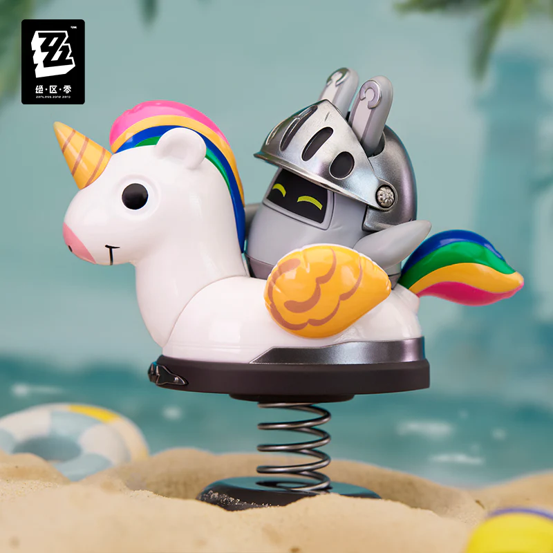 【Pre-Order】Zenless Zone Zero -  Happy Shake Series Bangboo Spring Toy:  Knight - Image 4