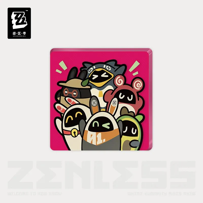 Zenless Zone Zero - En Nah, Enn Ennen! Series Bangboo Acrylic Fridge Magnet - Image 36