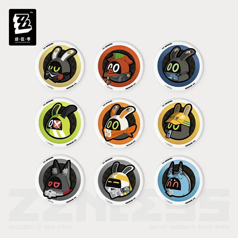 【Pre-Order】Zenless Zone Zero - Everyday Life of Section 6 Bangboo Badge Blind Box - Image 6