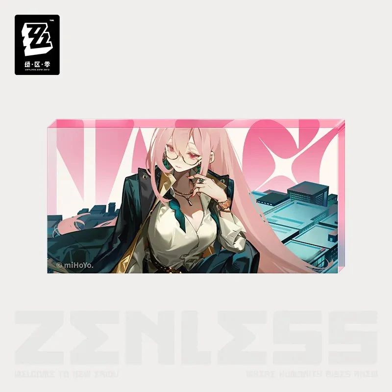 【Pre-Order】Zenless Zone Zero - Frequencies Visuals Series Tsukishiro Yanagi Badge/Acrylic Block/Laser Ticket Set - Image 5
