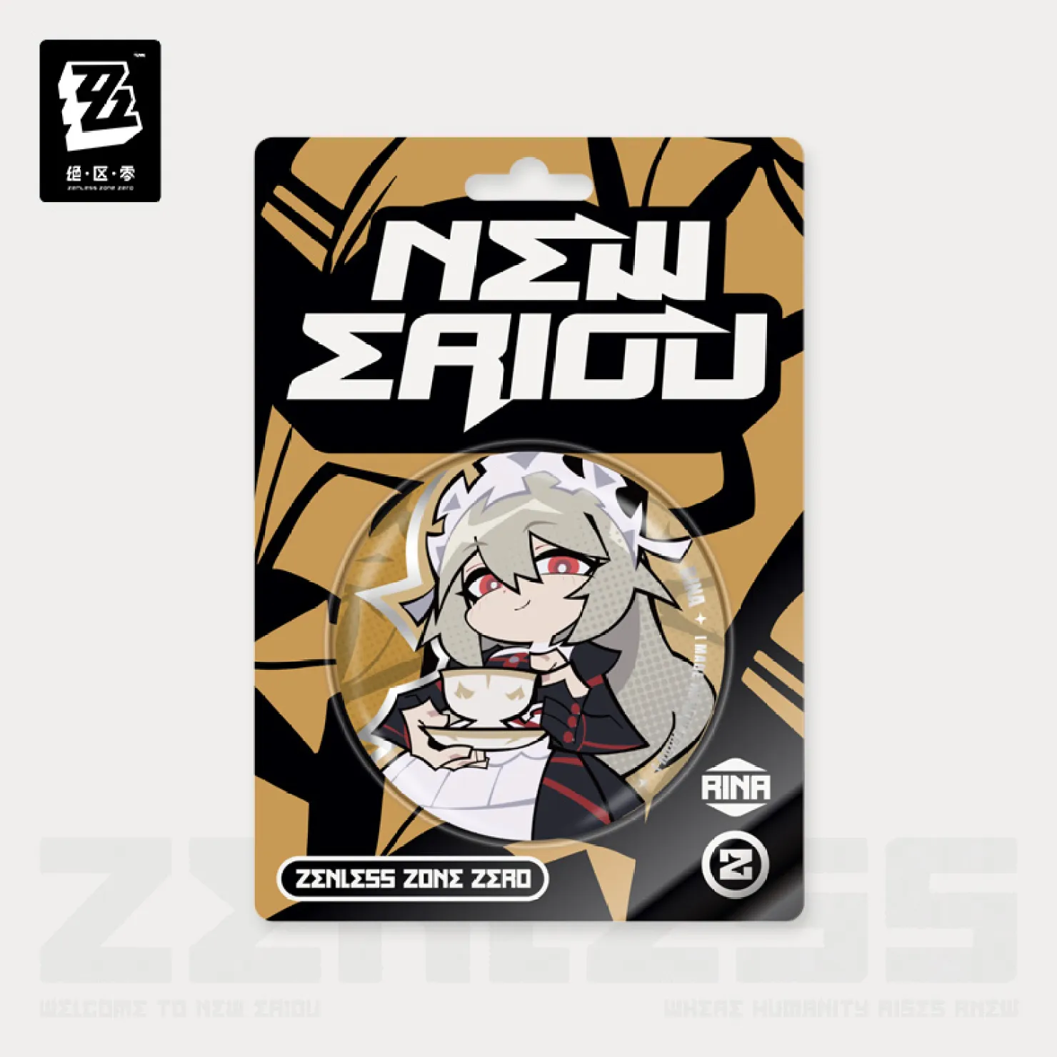 Zenless Zone Zero - New Eridu Series Chibi Badge: Victoria Housekeeping Co. - Image 7