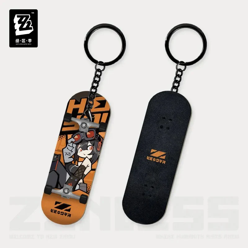 Zenless Zone Zero - New Eridu Series Chibi Finger Skateboard Keychain : Belobog Heavy Industries - Image 4