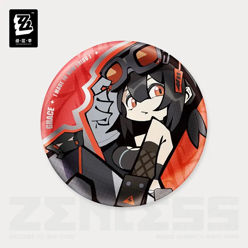 Zenless Zone Zero - New Eridu Series Chibi Badge : Belobog Heavy Industries - Image 3