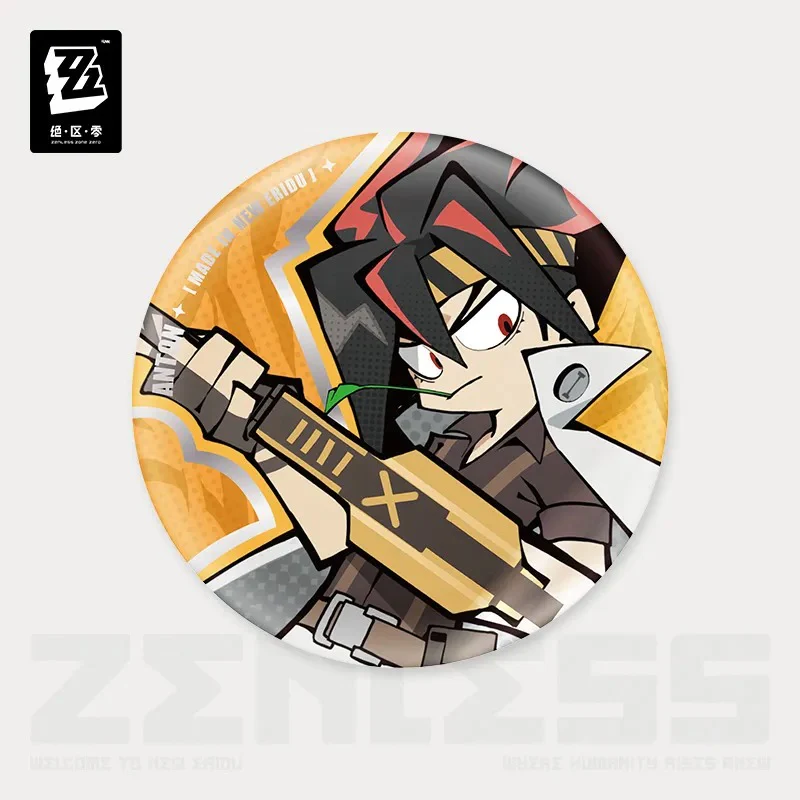 Zenless Zone Zero - New Eridu Series Chibi Badge : Belobog Heavy Industries - Image 4