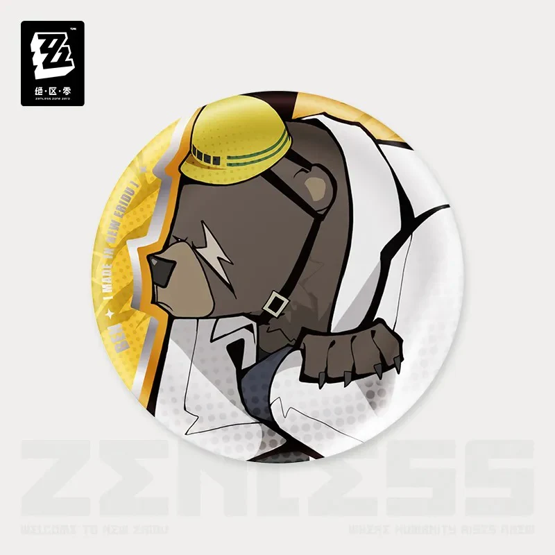 Zenless Zone Zero - New Eridu Series Chibi Badge : Belobog Heavy Industries - Image 5