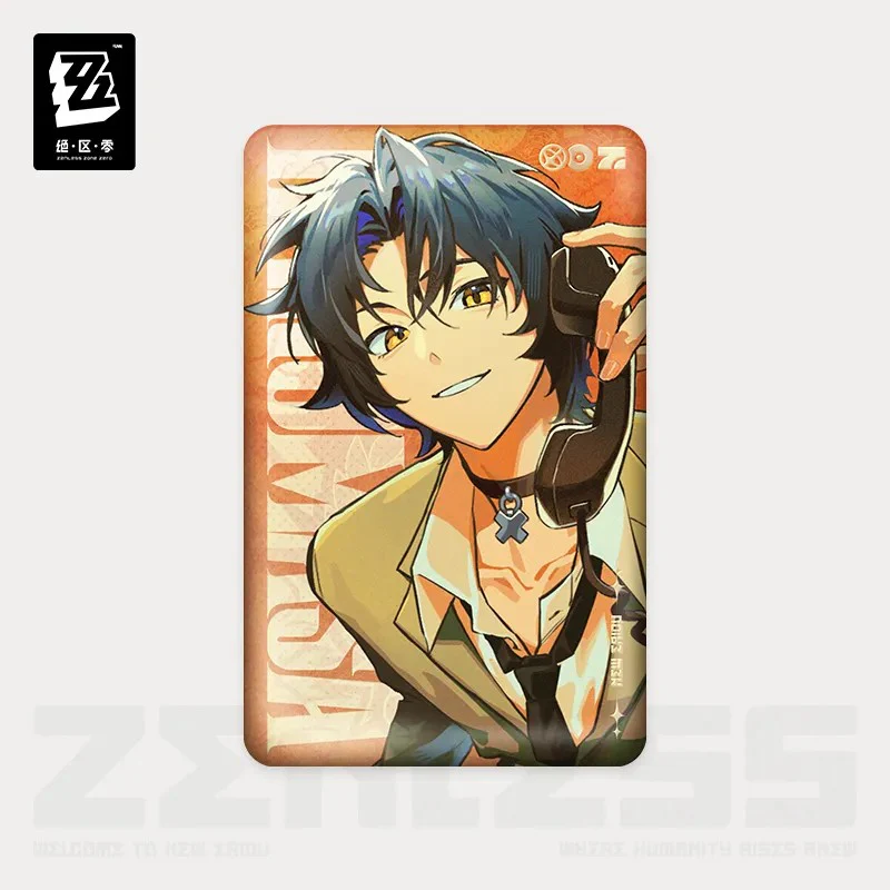 【Pre-Order】Zenless Zone Zero - Frequencies Visuals Series Asaba Harumasa Badge/Acrylic Block/Laser Ticket Set - Image 4