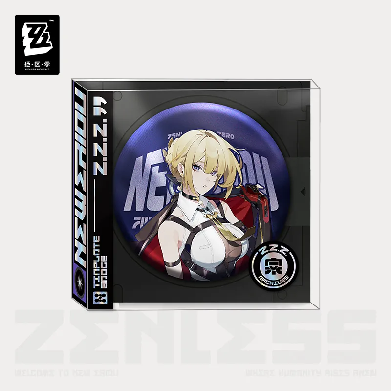 Zenless Zone Zero - Standing Design Series Tinplate Badge : Stars of Lyra - Image 3