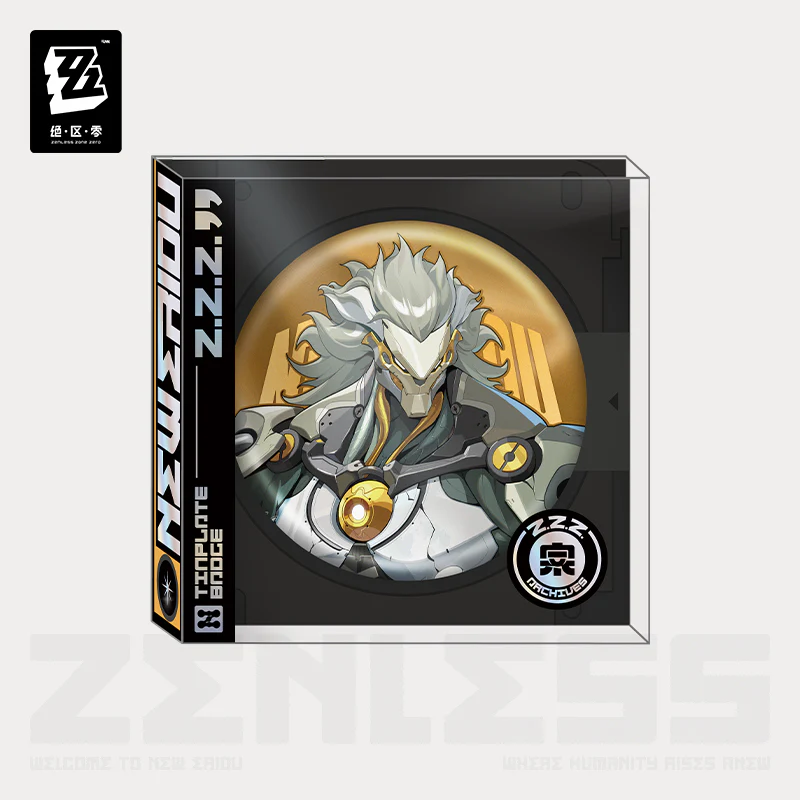 【Pre-Order】Zenless Zone Zero - Standing Design Series Tinplate Badge: Krampus Compliance Authority - Image 3