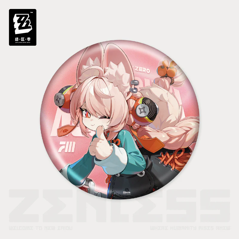 【Pre-Order】Zenless Zone Zero - Standing Design Series Tinplate Badge: Krampus Compliance Authority - Image 7