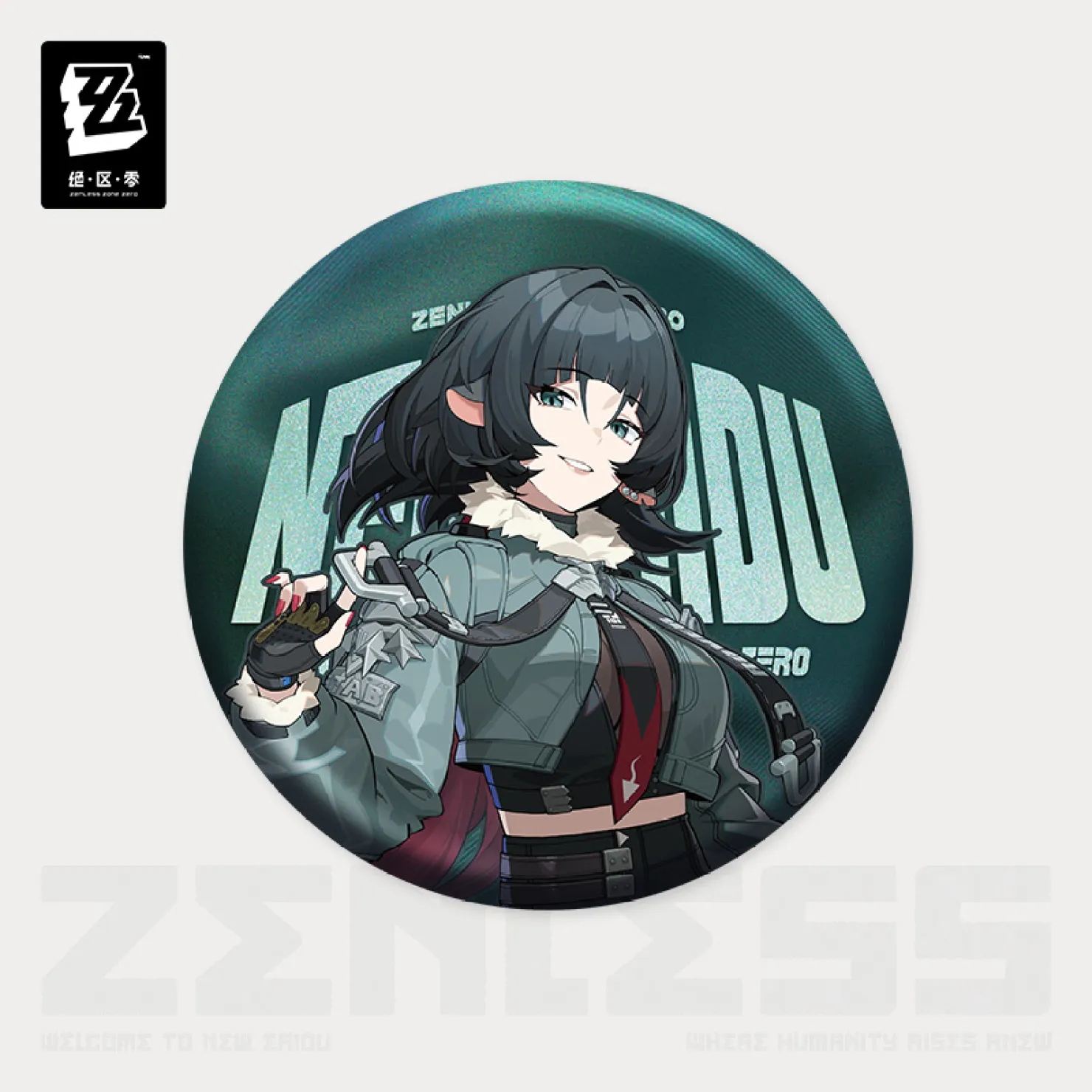 Zenless Zone Zero - Standing Design Series Tinplate Badge : Unknown Faction - Image 4